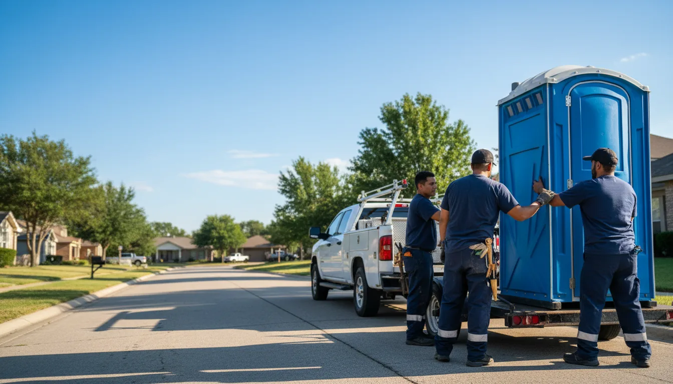 Portable Toilet Rental in Blue Rock, OH near me